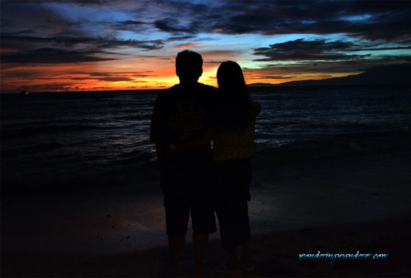 Romantic sunset at one of Siquijor resorts