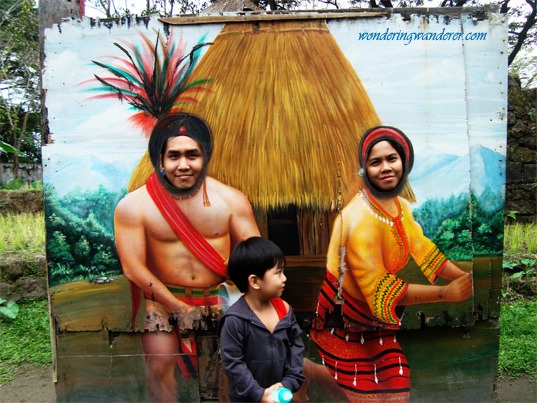 Ifugao painting cut out in Clark Pampanga