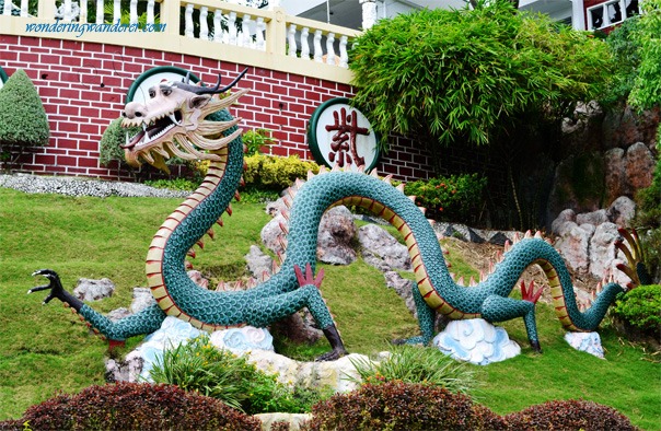 A Lone Dragon Guarding the Cebu Taoist Temple