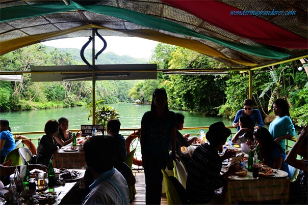 Loboc River Cruise View Outside