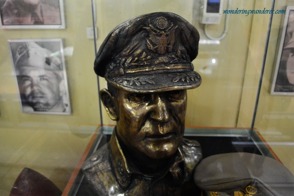 General Douglas McArthur's Bust in Pacific War Memorial Museum