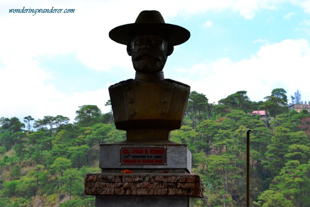 Col. Lyman Walter Vere Kennon's Statue in Kennon Road View Deck