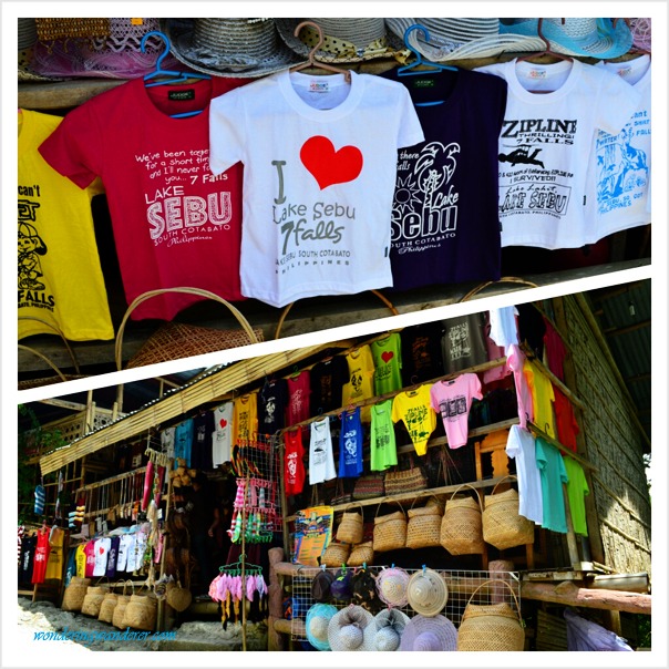 Lake Sebu's Souvenir Shop with zipline designs