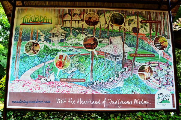 Tinubdan Map Eden Nature Park - Davao City