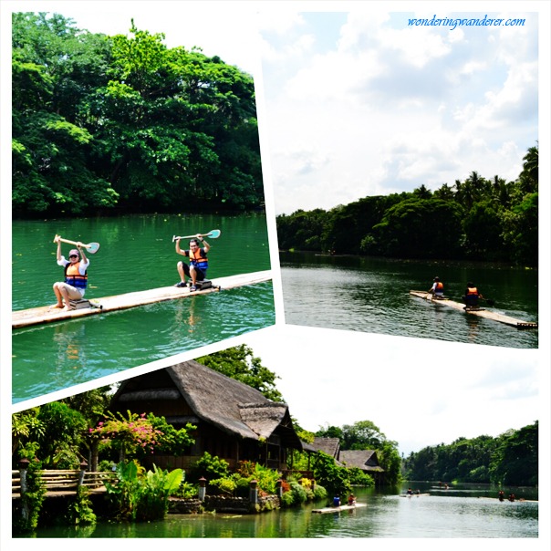 Villa Escudero's Bamboo Rafting