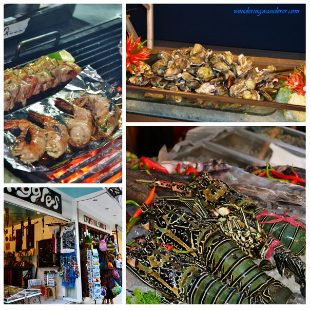 Yummy food and shopping in Boracay