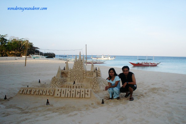 Boracay sand castles