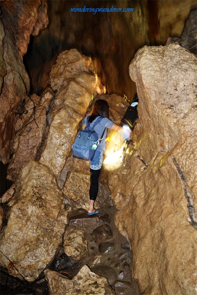 Sagada Underground River's challenging exit