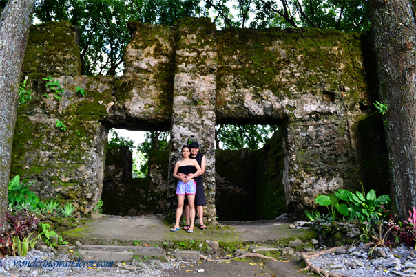 Camiguin Guiob Church Ruins back doors