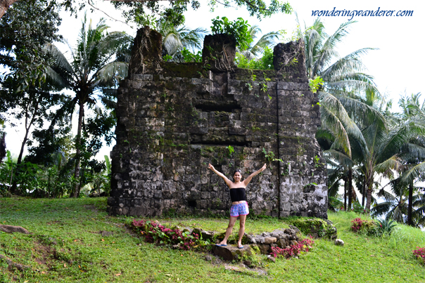 Wrecked Bell Tower of Guiob Church Ruins