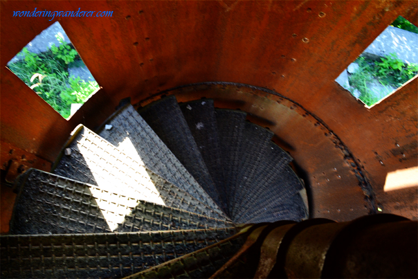 Stairs of Guisi Lighthouse