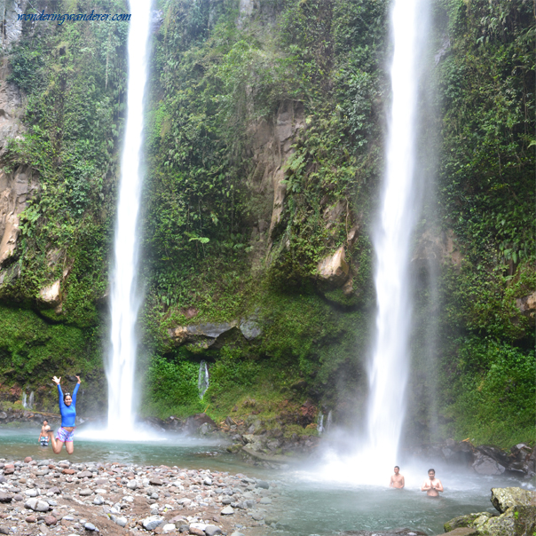 Katibawasan Falls is freezing cold!