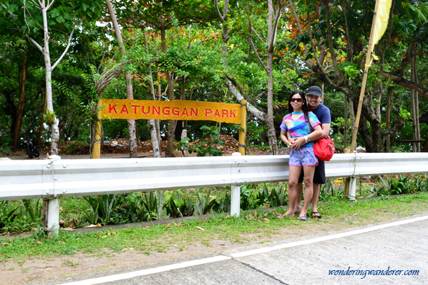 Entrance to Katunggan Park
