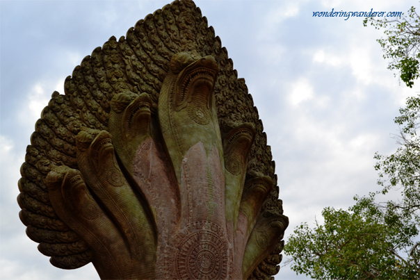 Naga at Angkor Wat - Siem Reap, Cambodia