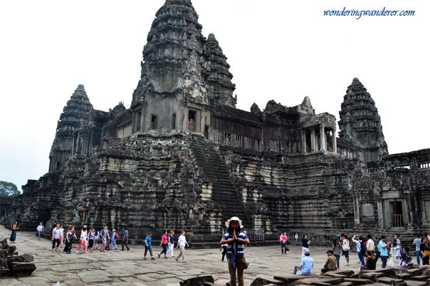 Inside the Angkor Wat Complex