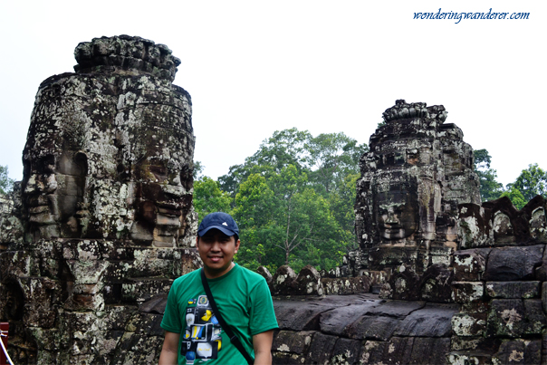 Smiling faces of Bayon Temple