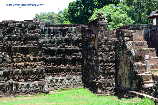 Terrace of the Leper King's Stairs - Siem Reap, Cambodia
