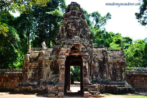 Exit of Banteay Kdei - Siem Reap, Cambodia