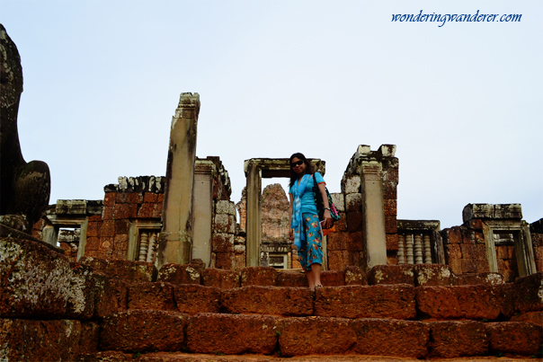 On top of the East Mebon Temple - Siem Reap