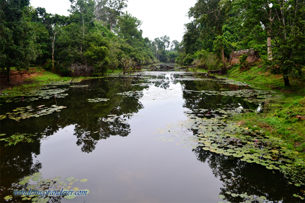 Artificial lake in Preah Khan - Siem Reap, Cambodia