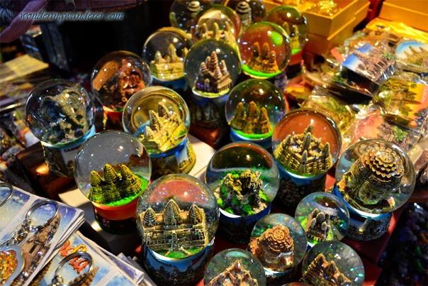 Angkorian Snow Globes in Angkor Night Market