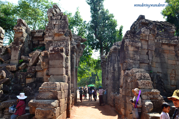 Ta Prohm's entrance - Siem Reap, Cambodia