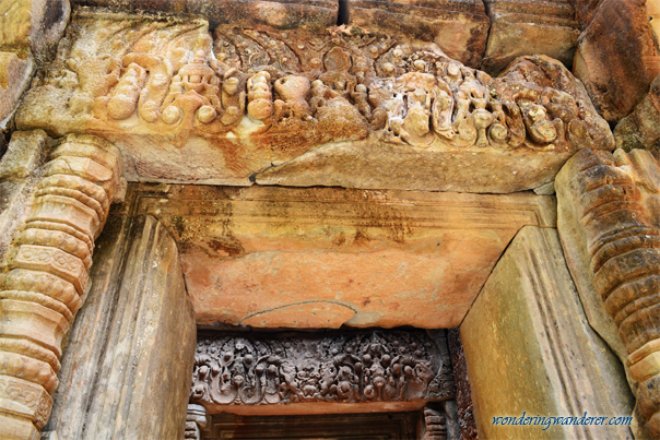 Ancient art at Ta Prohm - Siem Reap, Cambodia