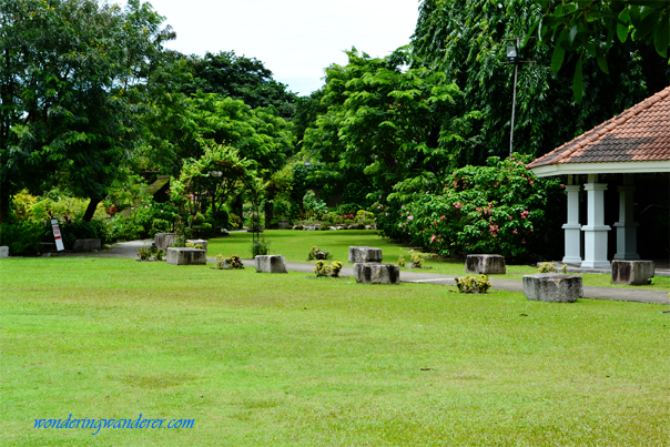 Open field inside the Baluarte de San Diego