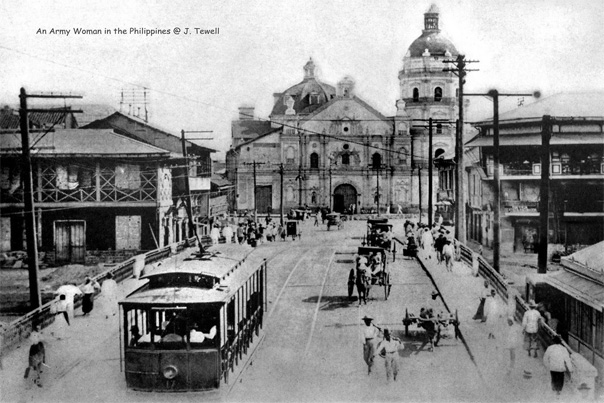 Old picture of Binondo Church - Minor Basilica of Saint Lorenzo Ruiz