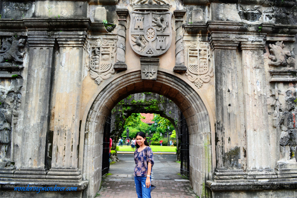Entry point of Fort Santiago