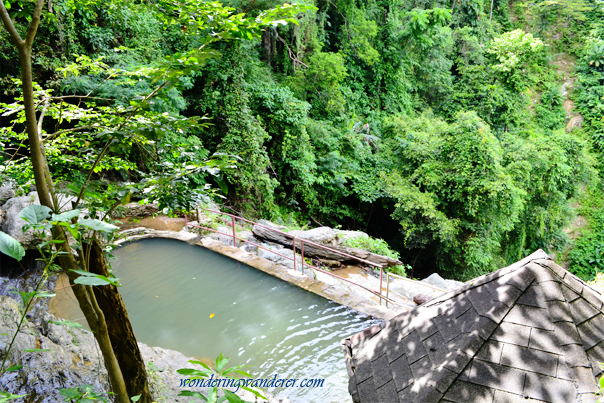 Wonderful swimming pool at Tamaraw Falls