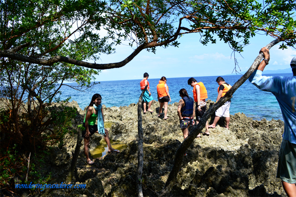 Cliff near the Underwater Cave