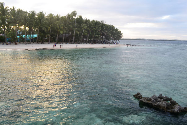 Cloud 9 white-sand beach - Siargao