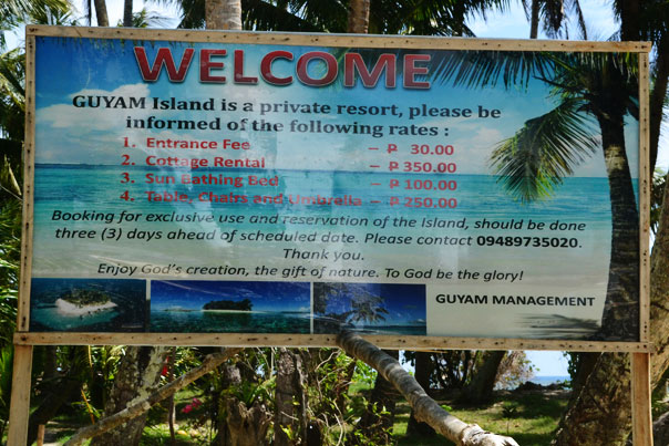 Guyam Island rates