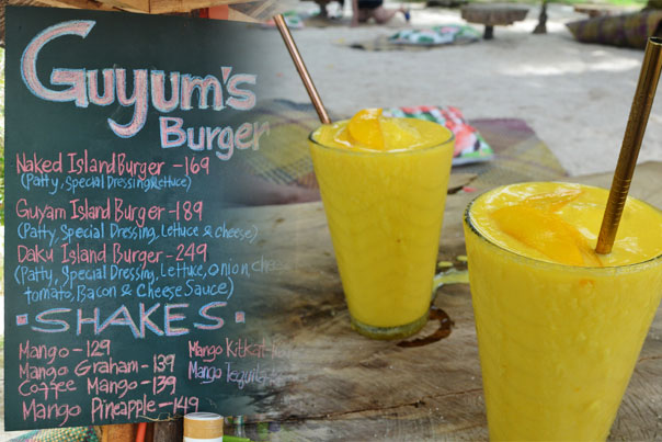 Snack bar of Guyam Island