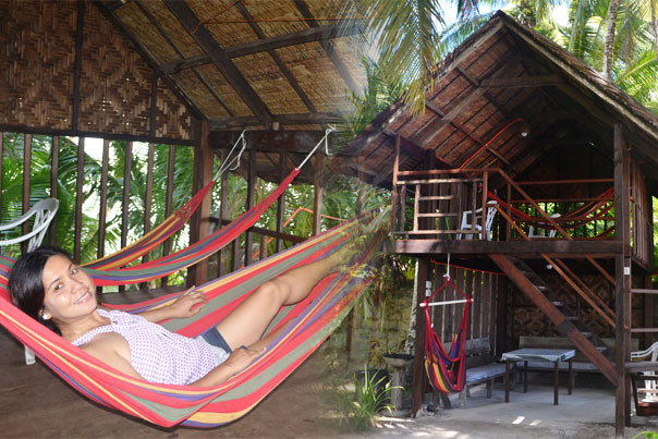 Relaxing spot at eddie's beach resort