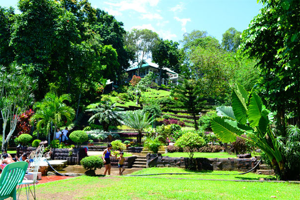 Beautiful Terrace Garden of Buenos Aires Mountain Resort