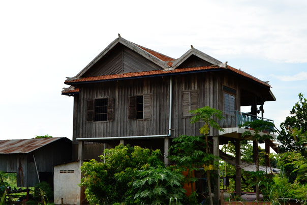 Native Cambodian house