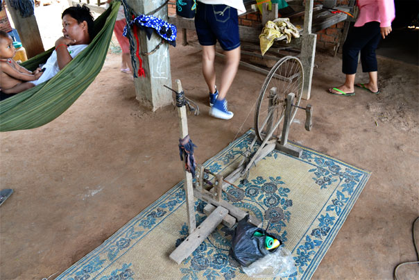 Spindle in Koh Dach island, Cambodia