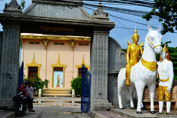 A temple in Cambodia