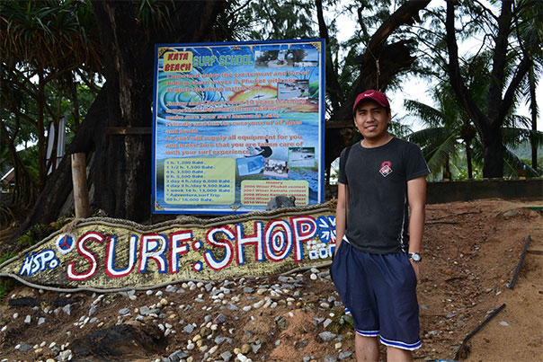 Kata Beach Surf School Ad